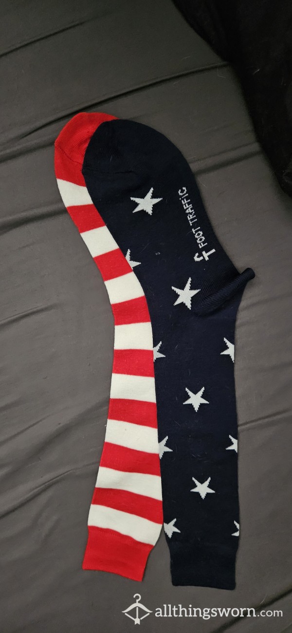 Stars And Stripes Knee Highs!