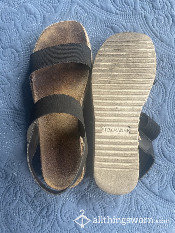 Steven Madden Cork Platform Sandals