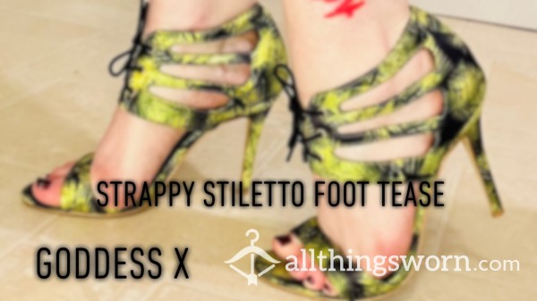 Stiletto Foot Tease
