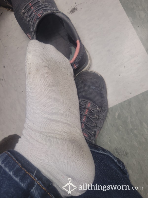 Stinky Work Socks (Petite Size 6) Freshly Worn!!
