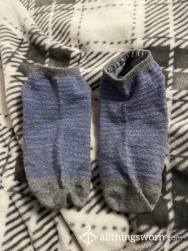 Striped Socks With Holes
