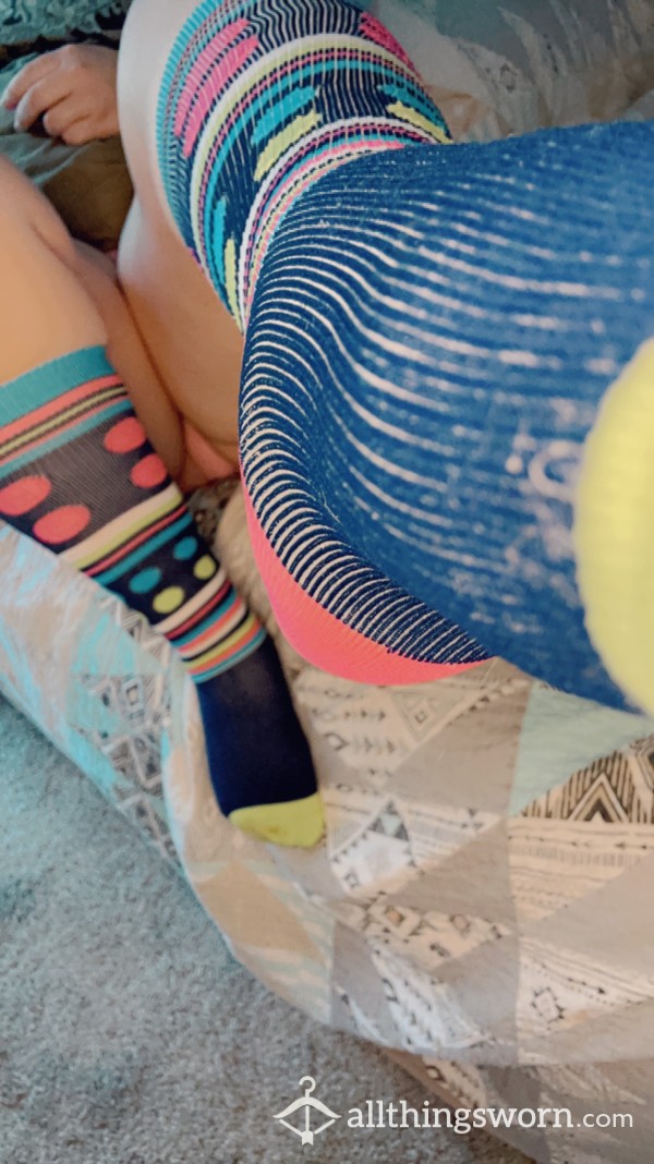Stripes&Dots Compression Socks