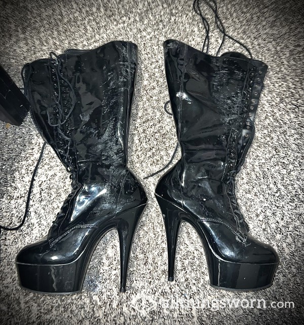 Stripper Heel Boots