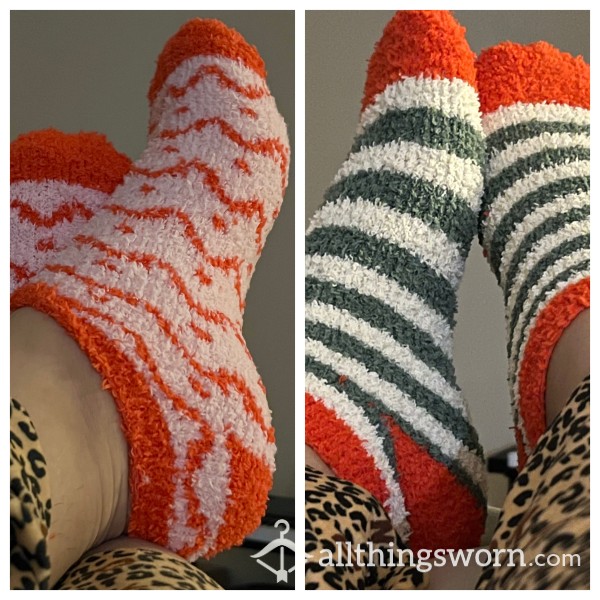 Super Warm And Fuzzy Socks/ Soft Ankle Socks/ Size 10 Feet