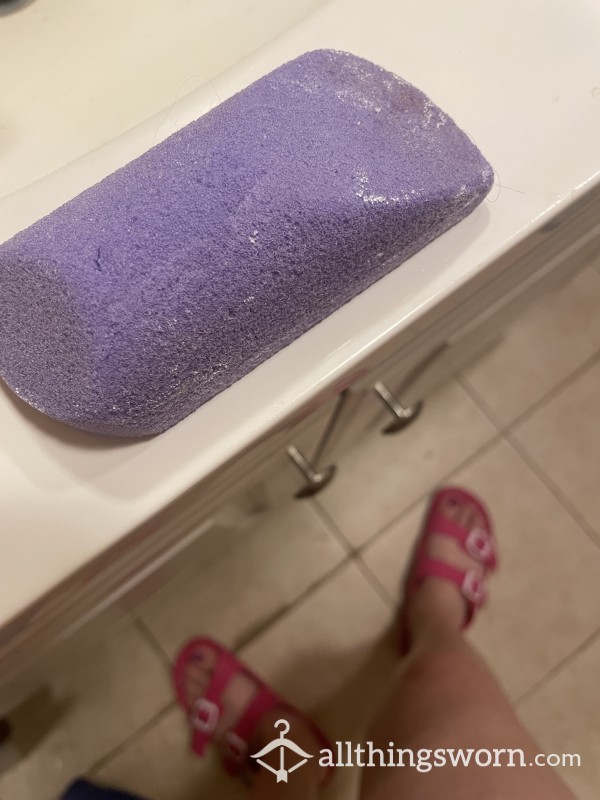Super Worn In Pumice Purple Foot Scrubber