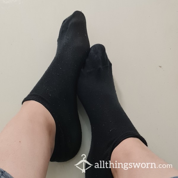 Sweaty Smelly Black Socks