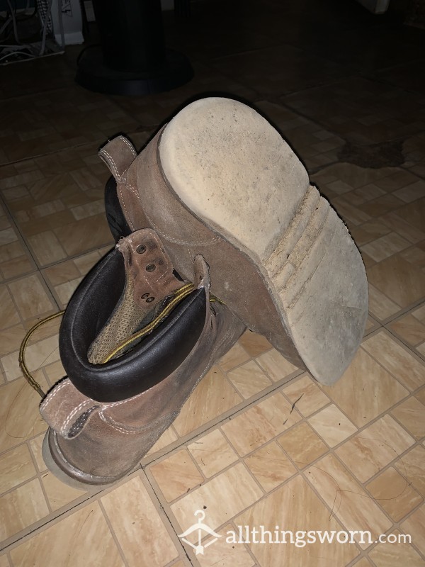 Sweaty Steel Toed Boots