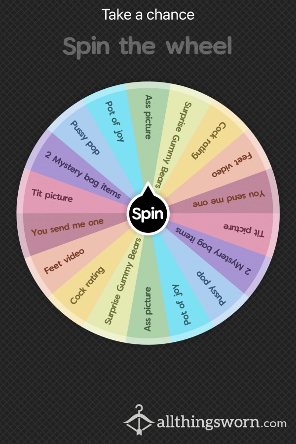 Take A Chance - Spin The Wheel