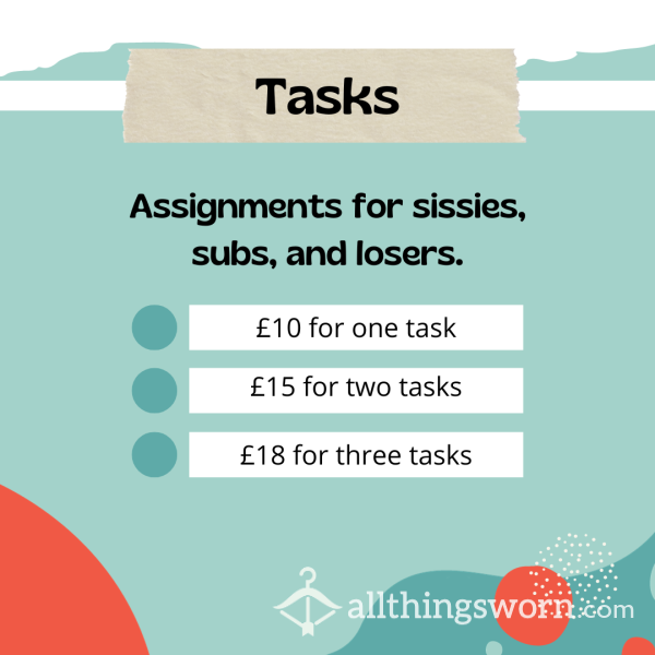 Tasks And Assignments - Discounts For Multiples
