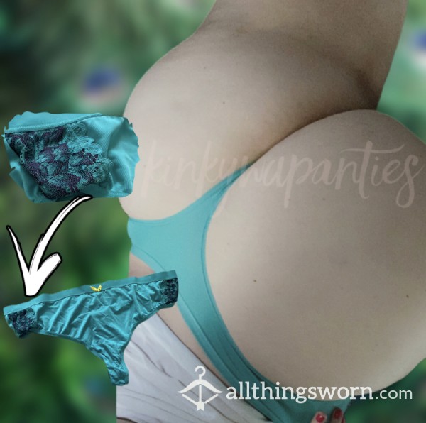 🦚 Teal Thong - Includes 2-day Wear & U.S. Shipping