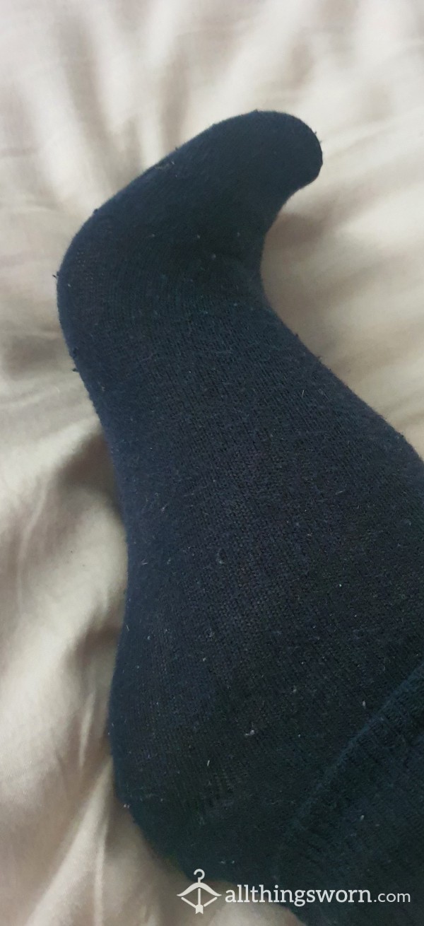 These Black Socks Are About To Be Filthy Just For You