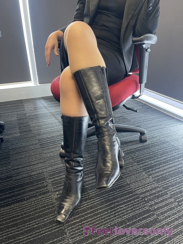These Boots Were Made To Walk All Over My Slaves With
