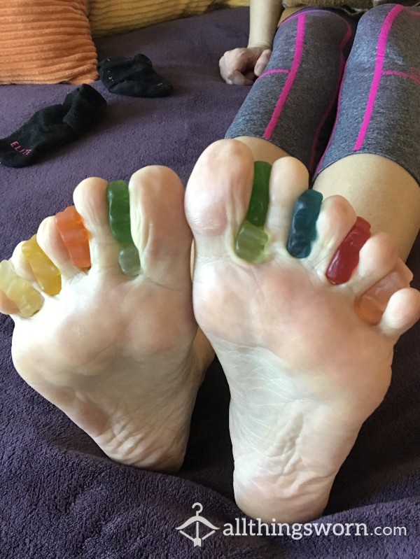Toes/feet Gummy Bears