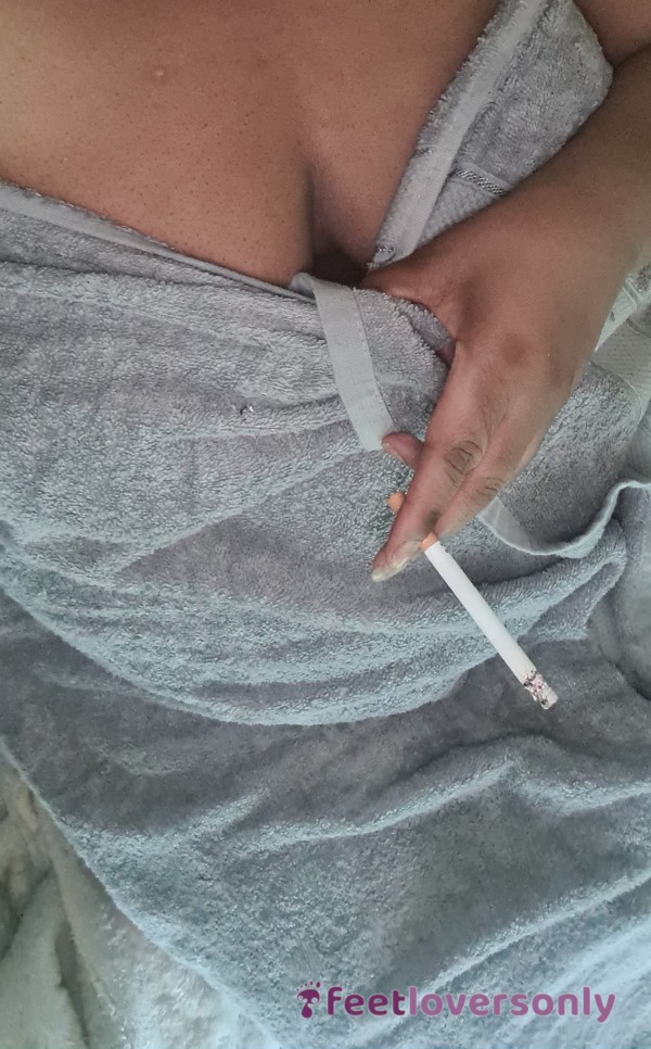 Topless Smoking Clip