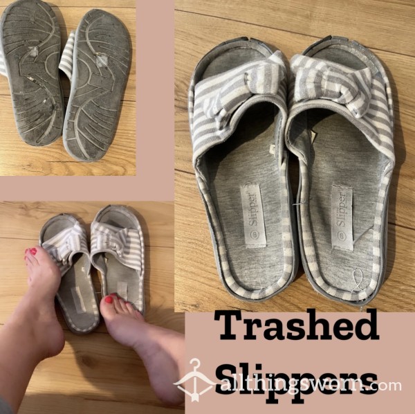 Trashed Slippers