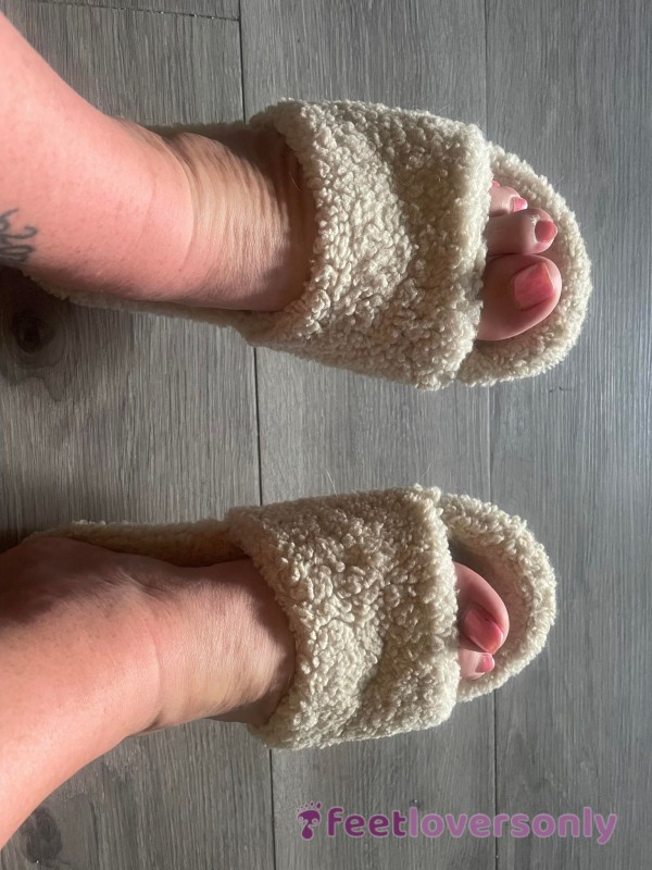 Traveling Slippers Worn Through Out TX