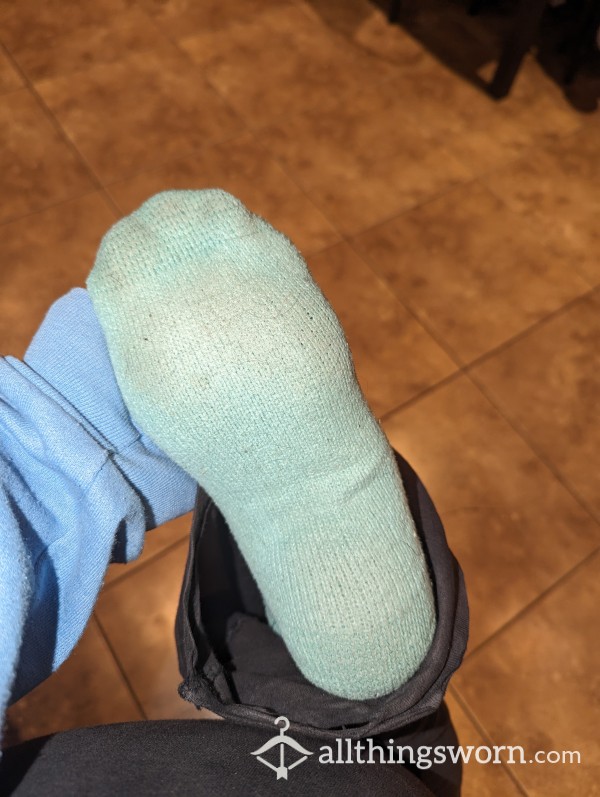 Turquoise Long Socks