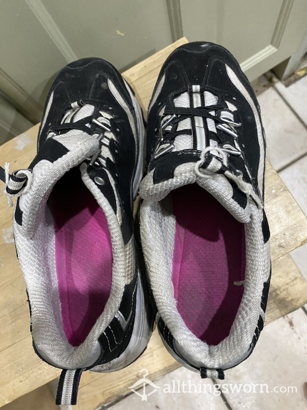 Ugly Dirty Trainers Worn For Two Months With No Socks