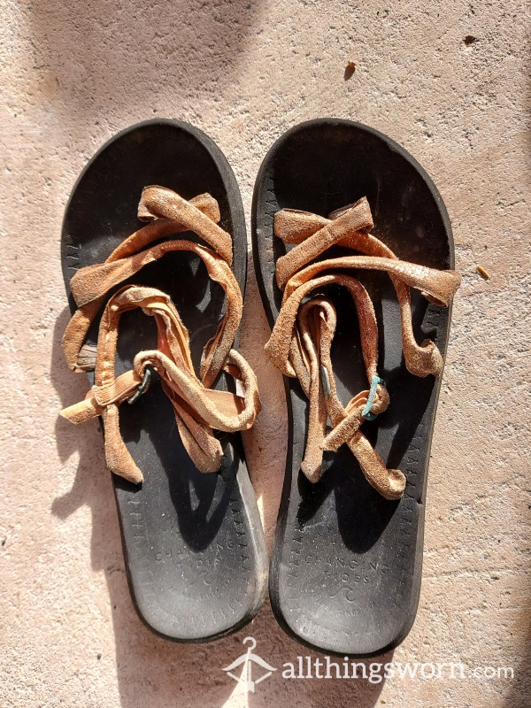 Used And Abused Sandals