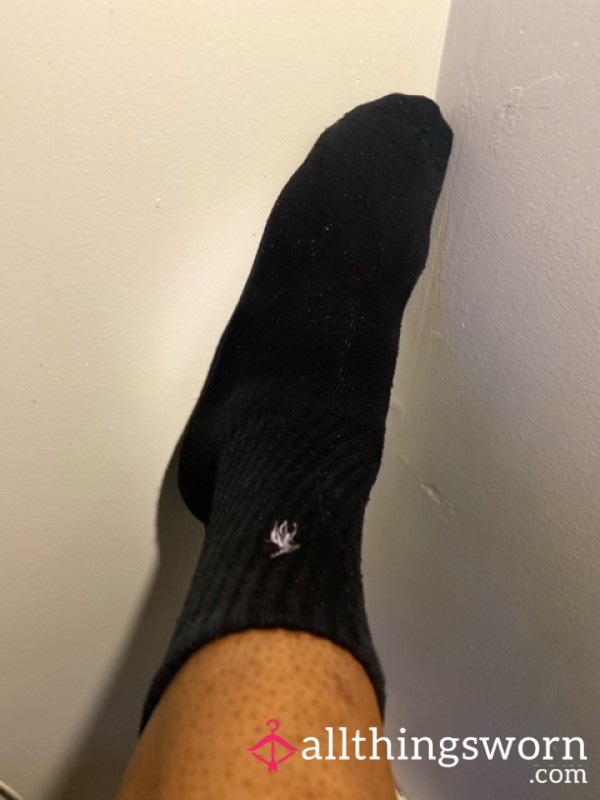 Used Black Socks