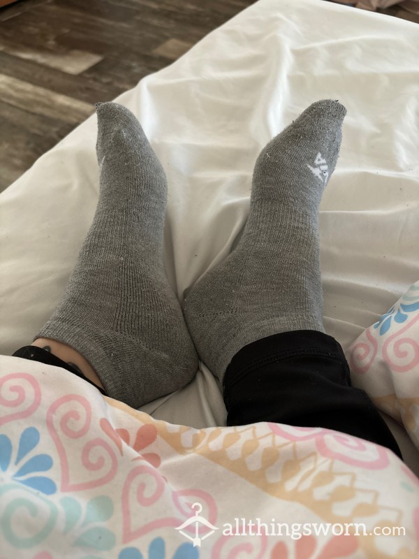 Used Grey Socks