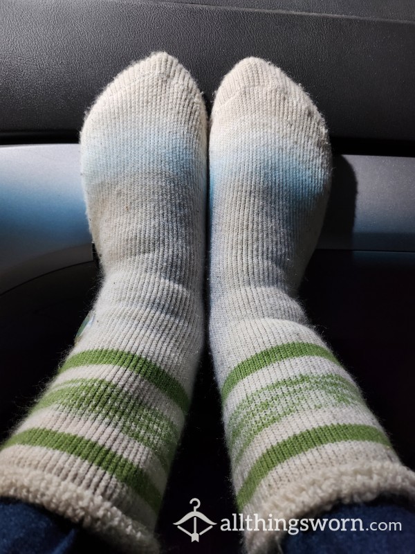 Used Thermal Socks 72 Hours Worn