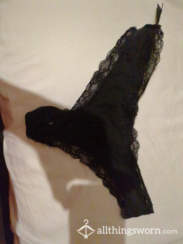 Used Thong That Has Seen Many An Exciting Night Of Wear.