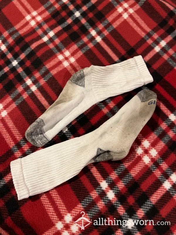 Used White Nursing Socks