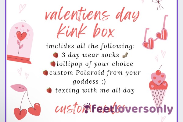 Valentine’s Day Kink Box 📦🍓💕🤭