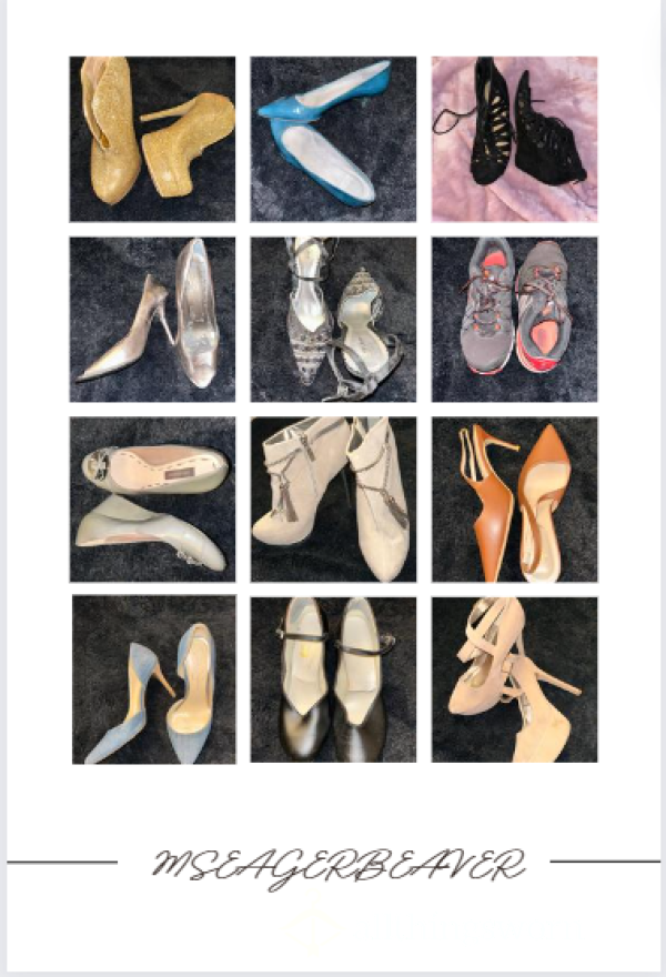 Variety Of Footwear