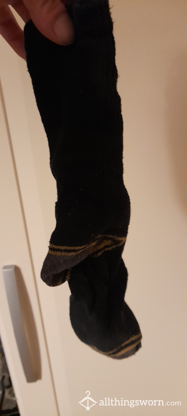 Very Long Time Worn Work Sock