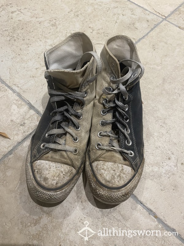 Very Well Worn And Used Converse