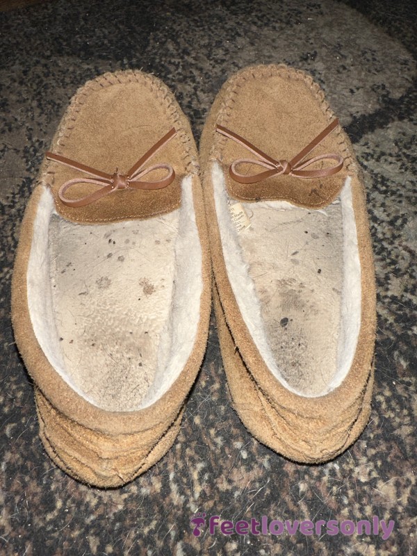 VERY Well Worn Slipper/loafers!