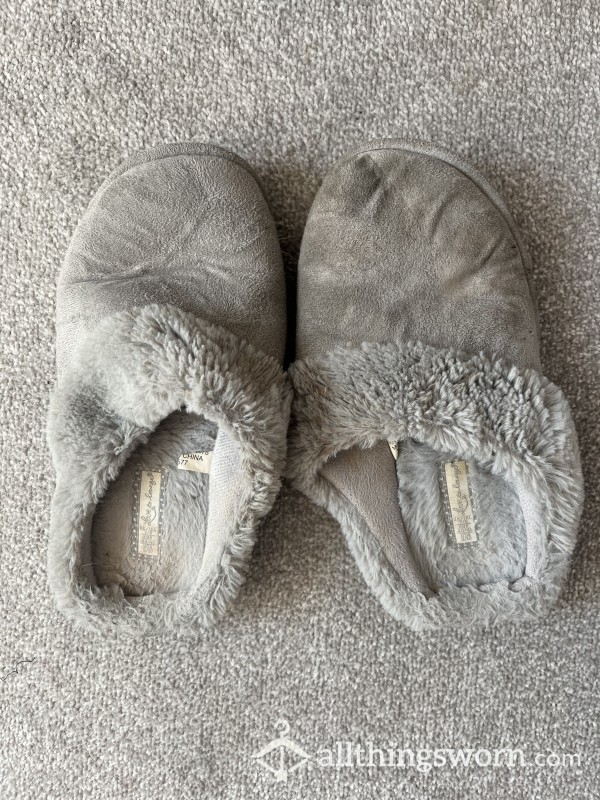 DISGUSTING Very Well Worn Slippers!