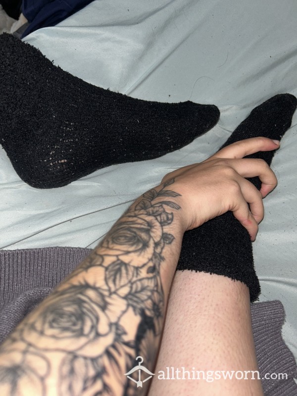 Very Worn Fluffy Socks