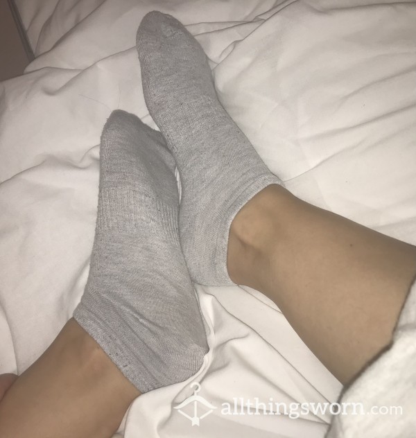 Very Worn Grey Socks