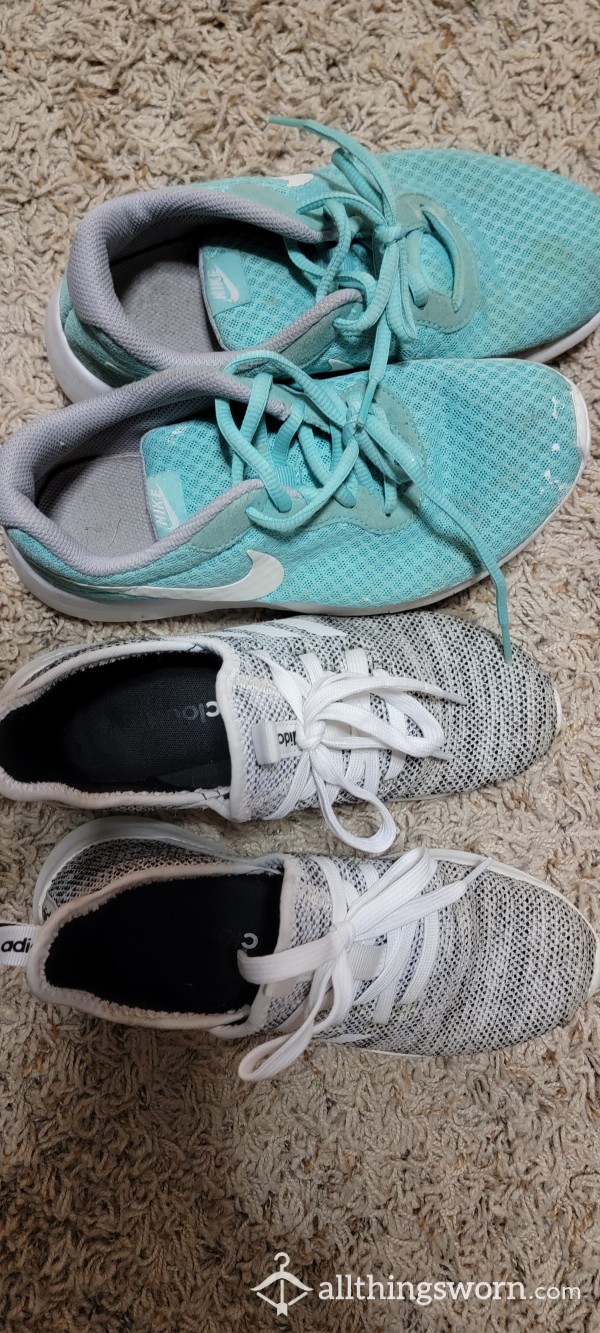 Very Worn Size 5 Sneakers