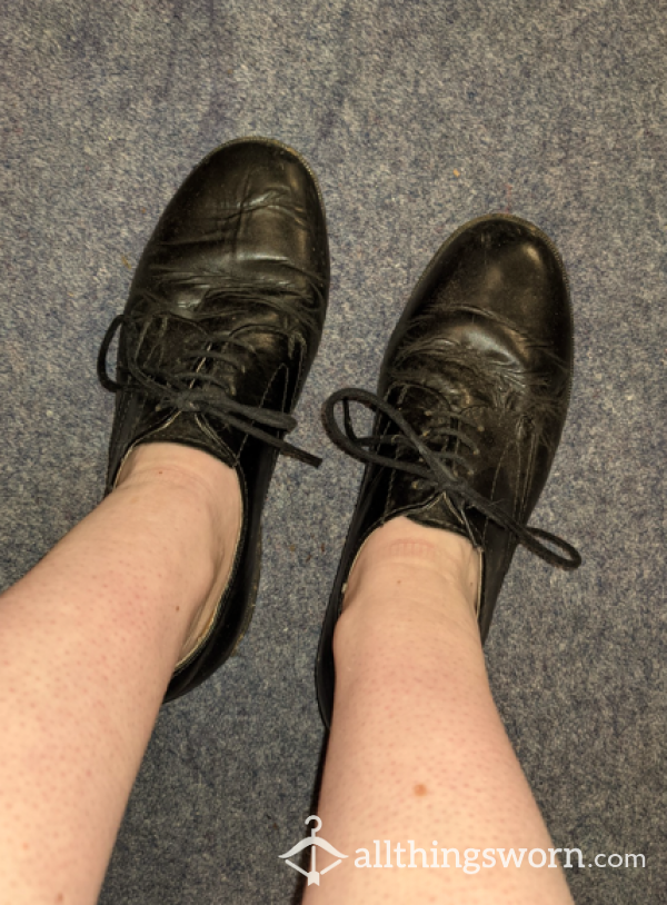Very-worn Work/school Shoes