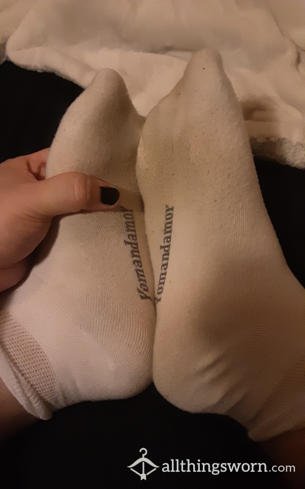 Visibly Dirty, Smelly White Socks