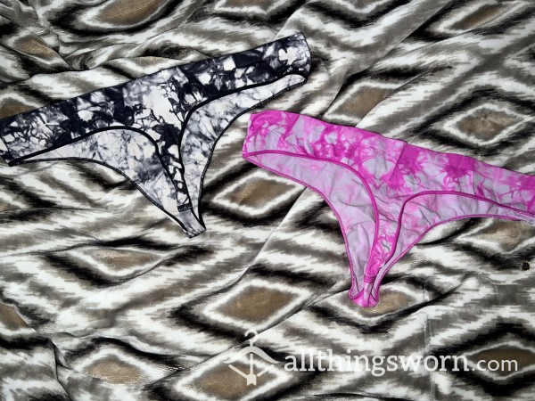 VS/PINK Thongs~Tie Dye~Take Your Pick!~SinningSistersxx