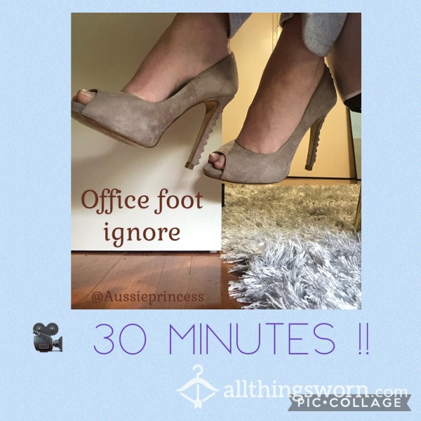 Wearing Heels At The Office | Foot Ignore | 30 Mins
