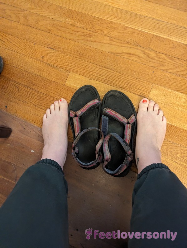 Well Loved Teva's Size 11
