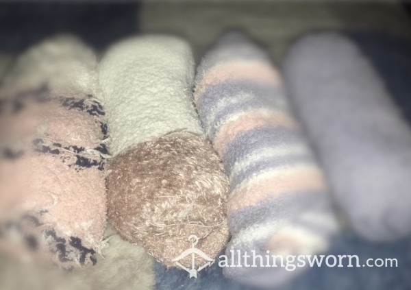 Well Loved Fluffy Winter Socks