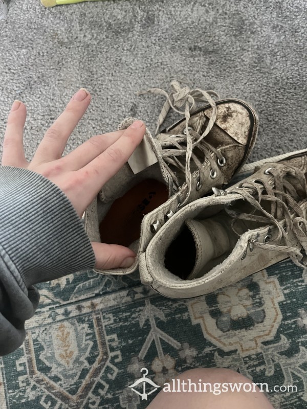 Well Used Work Shoes