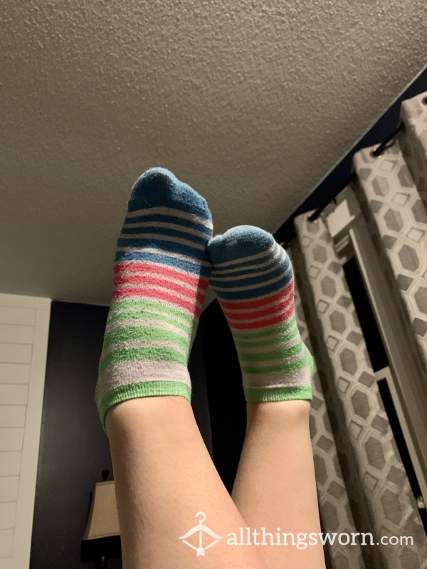 Well-Worn Ankle Socks