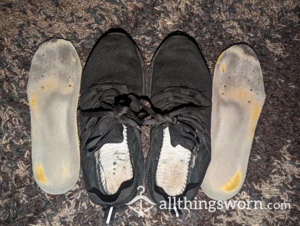 Well Worn Athletic Shoes