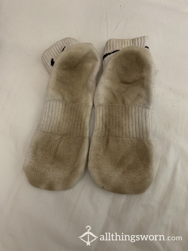 Well Worn & Dirty Nike Socks