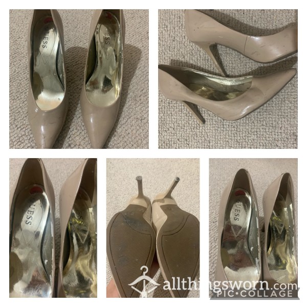 Well Worn Guess Shoes!  Size 5
