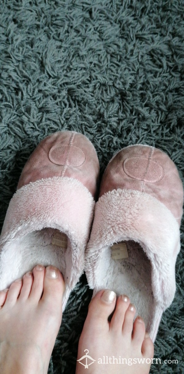 Well Worn Highly Scented Slippers