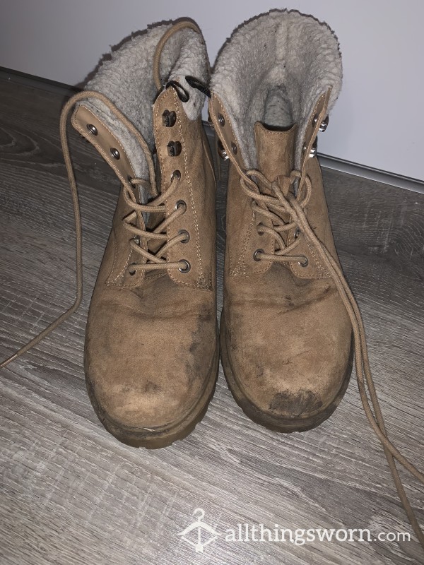 Well Worn Hiking Boots